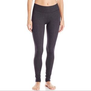 Beyond Yoga Side Panel Long Leggings Gray Heather